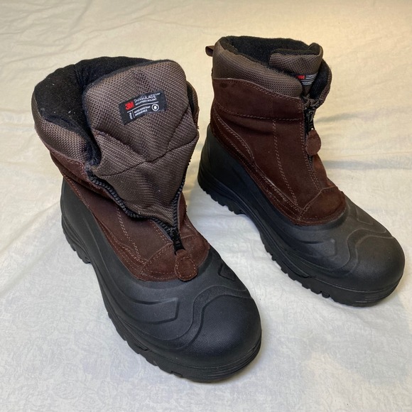 Kamik Tahoe III Winter Snow Boots Men\'s Size 13 Brown Waterproof Thinsulate main image 10